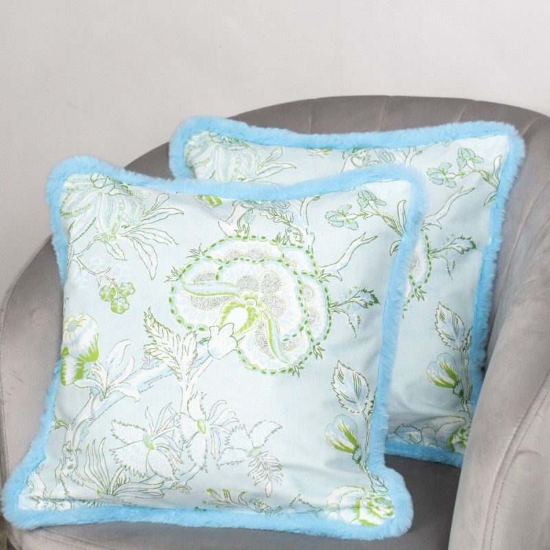 Набор декоративных подушек со съемным чехлом 40х40 см, 2 шт, RH 23748 SELENA